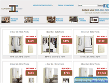 Tablet Screenshot of contempocloset.com